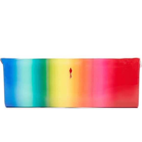 NWT Christian Louboutin So Kate Baguette Clutch - Picture 2 of 8